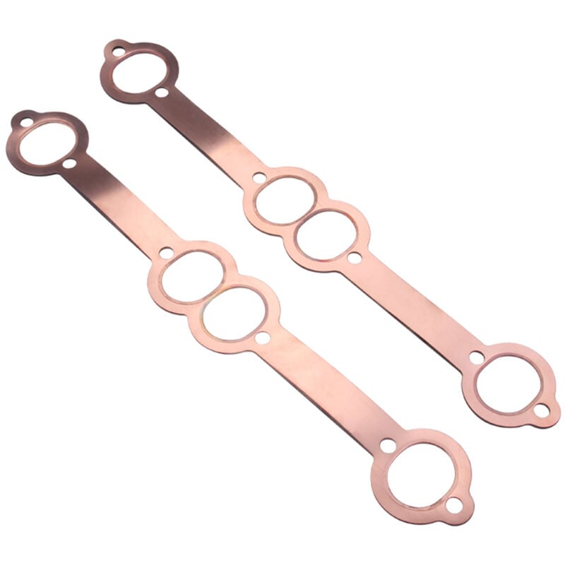 1,8″ x 1,5″ Auspuffdichtung Oval Port Kupfer Spitze für Chevrolet – Kupfer | 00755924005104