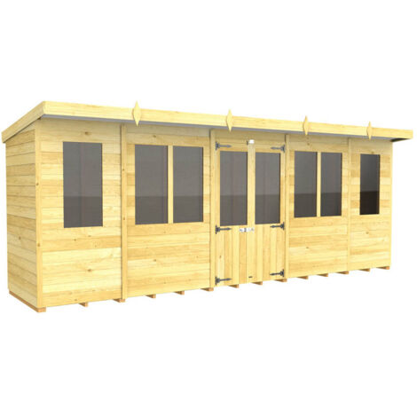 18 x 4 Pent Summer House