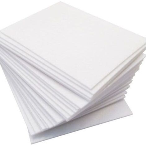 18 x 600x400x25mm White Foam Sheets EPS Polystyrene