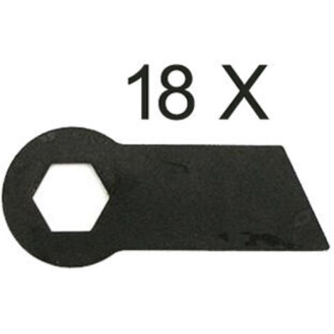 18 X 9,3 CM lame de scarificateur pour Güde GV 2400 SL (majorité des modèles)