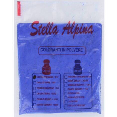 18 x OSSIDO P/CEMENTO BLU OLTREMARE DA 0,500 KG