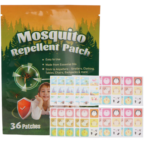 180 Autocollants Anti-Moustiques Écologiques, Adhésifs Universels pour Enfants et Adultes - Lot Grande Capacité