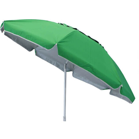 180 cm runder Strandschirm mit Stahlstange und Greeney Polyester Tuch