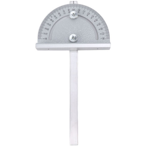 180 Degree Protractor Woodworking Engraving Protractor Aluminum Alloy Protractor