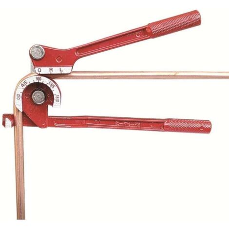 180 Degrés Cintreuse de Tuyauterie Manuelle 1/4"5/16" 3/8" Cintreuse de Tuyaux Professionnelle pour Tubes en cuivre, aluminium, Acier et Laiton