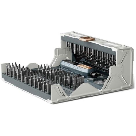 180 in 1 Manual Precision Screwdriver Set, Tool Repair Box-As Shown-