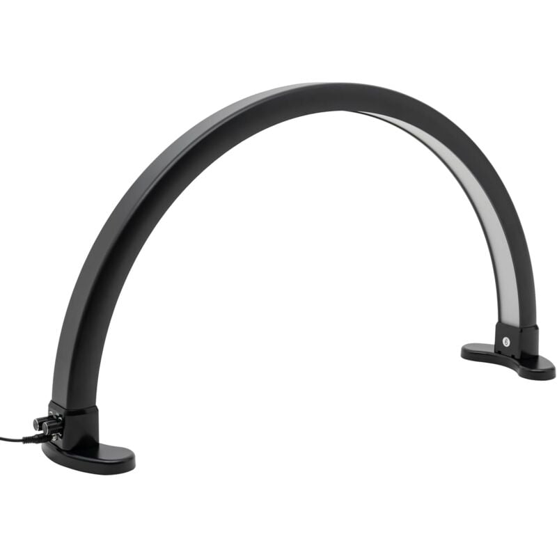 Gojoy - 180° led demi-lune Lampe 3600 Lumens demi-lune lampe de bureau pour Nail Art 2700 - 5600K température de couleur lampe cosmétique idéal pour