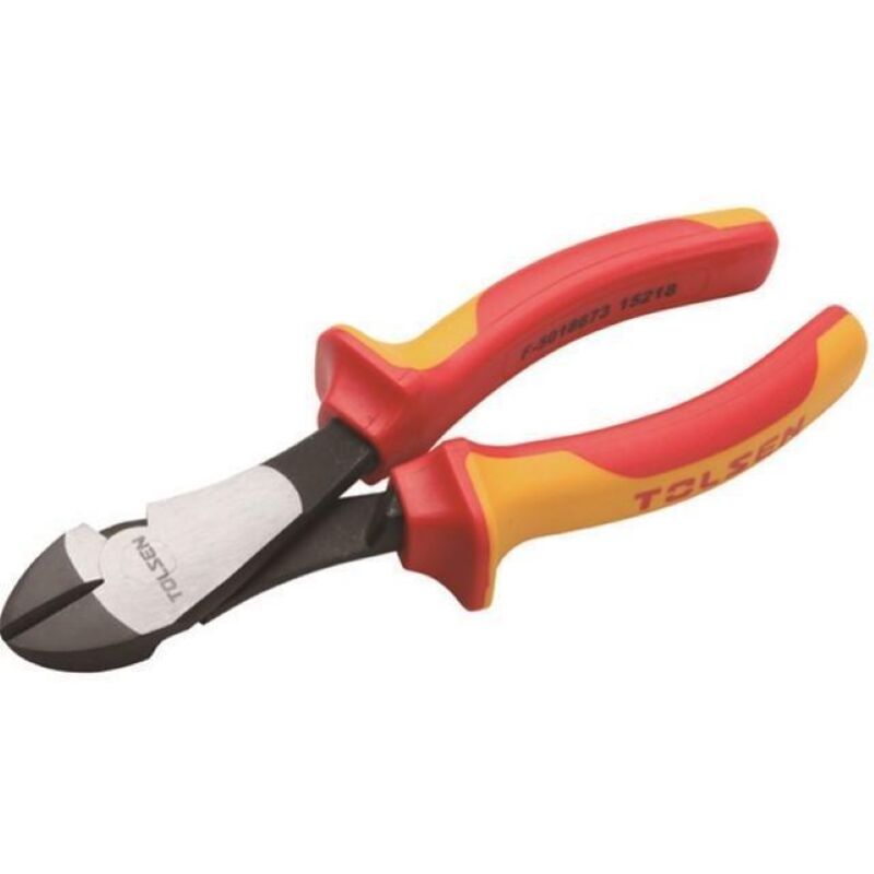 Tolsen 180 Mm Isolierte Schneidezange (premium Line) Ex V38127t