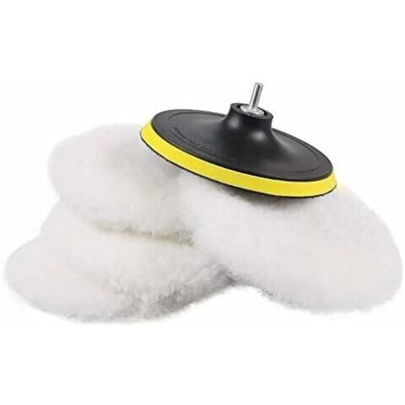 Image of 180 mm lange Polierscheiben, Polierscheiben, Poliertampons für Poliermaschine. Poliermaschine