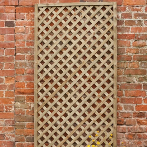 180 x 60cm Forest Brittany Lattice