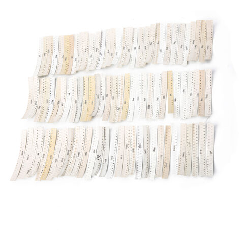 1800 Stück SMD-Widerstände 0603 1/10 W 90 Werte Sortimentssatz Elektronische Bauteile 1 % Genauigkeit
