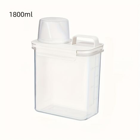 1800ml Airtight Food Storage Containers, BPA-Free PET, Kitchen Organizer Set