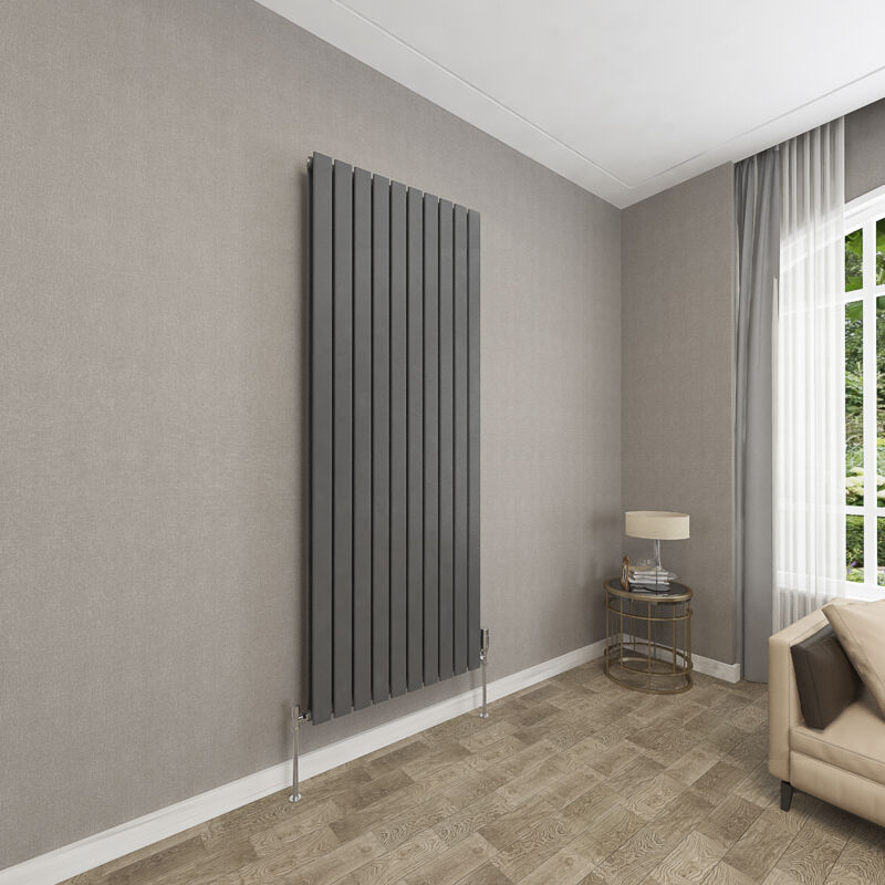 Image of Sky Bathroom - 1800x680mm Anthracite Double&hellip;