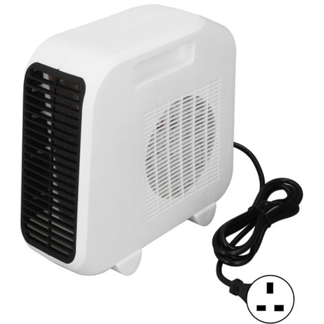 1800W Electric Desktop Heater 2 Gear Adjustment Portable Household Space Heater for Home Office UK Plug 220V