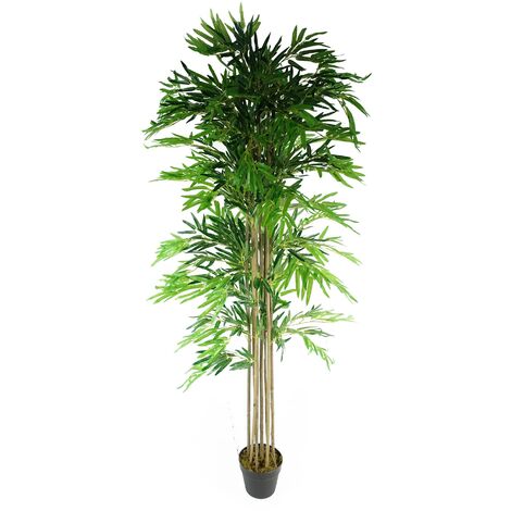 180cm (6ft) Artificial Bamboo Plants Trees - Natural Green XL