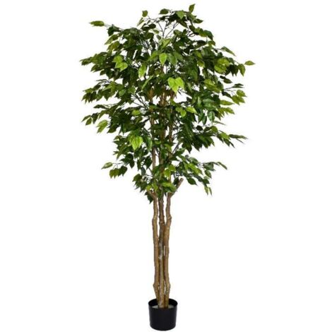 180cm Fire Retardant Deluxe Retusa Ficus Tree With 1134 Leaves