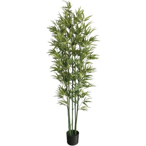 180cm Natural Green Bamboo Artificial