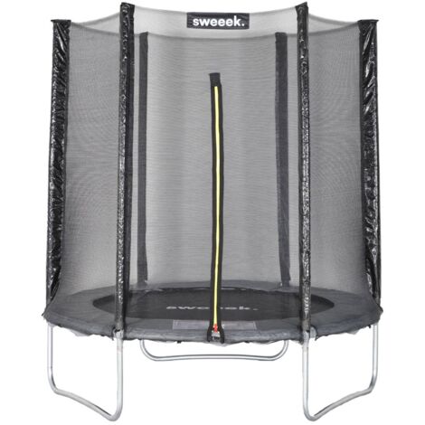 180cm trampoline protective net Grey 183x183x54 cm - Cassiopeia