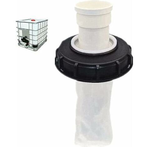 180°Couvercle de Réservoir IBC avec Filtre en Nylon Lavable pour Réservoir d'eau de Pluie IBC 1000 litres,Filtre À Couvercle IBC Accessoires de Réservoir IBC,Filtre à Eau de Pluie en Nylon 163