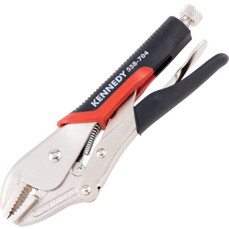 Kennedy - 255mm/10' Straight Jaw Bi-Material Handle Grip Wrench