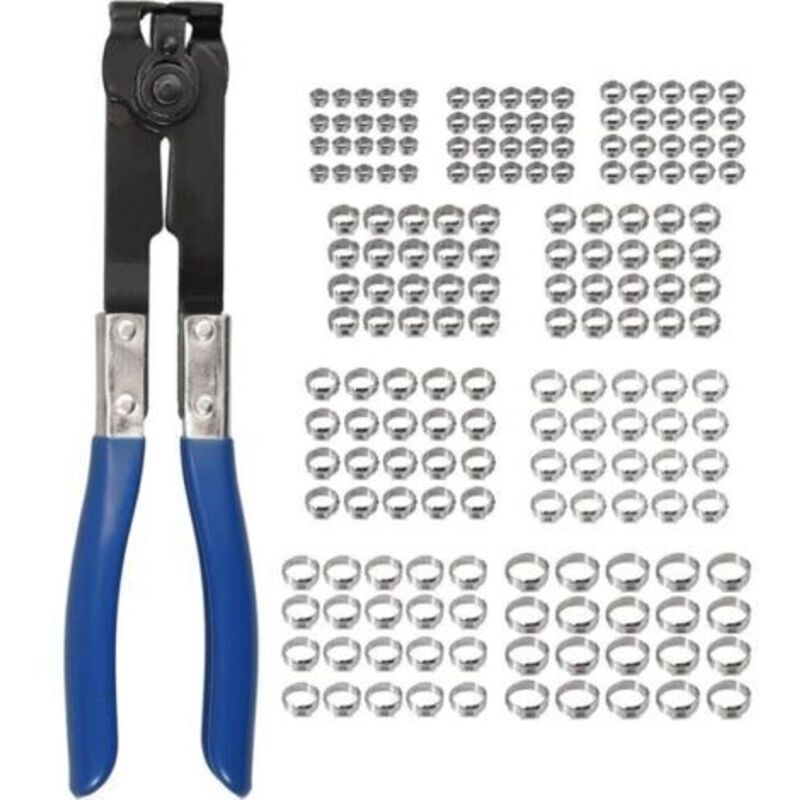 Image of 180pcs Single Ear Hose Clamps with&hellip;