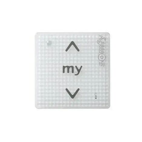 1810883 - Commande murale tactile Somfy Smoove 1 Rts Silver Shine