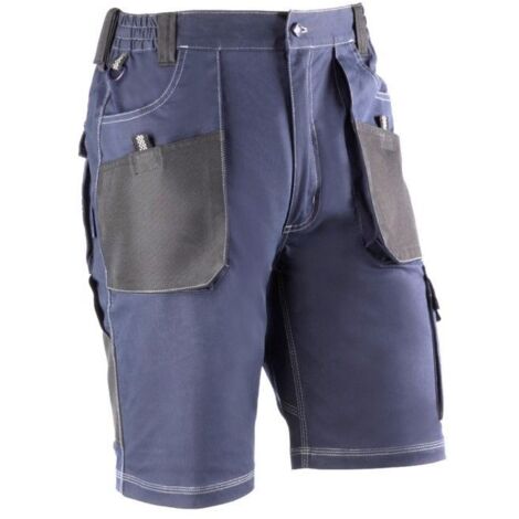 182/XL PANTALON CORTO MULTIBOLSILLOS 68% ALGUANTE , 30% POL. Y 2% ELASTANO. 260 GR./M². - JUBA