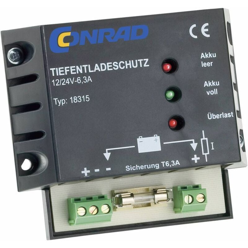 18315 Protection contre la décharge profonde 12 V, 24 V