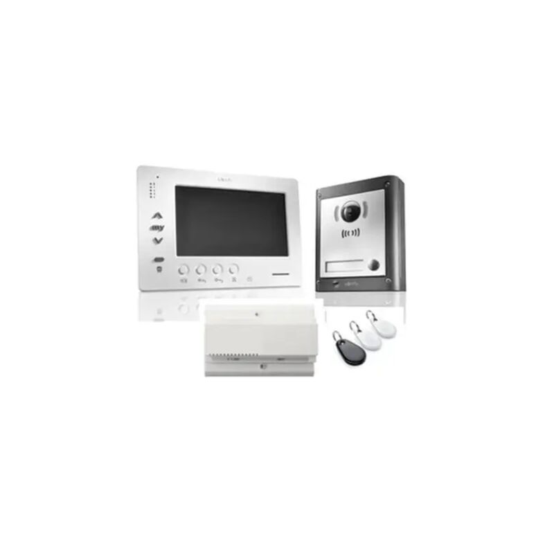 Somfy - 1841227 - Kit interphone vidéo Premium Io 1 bouton