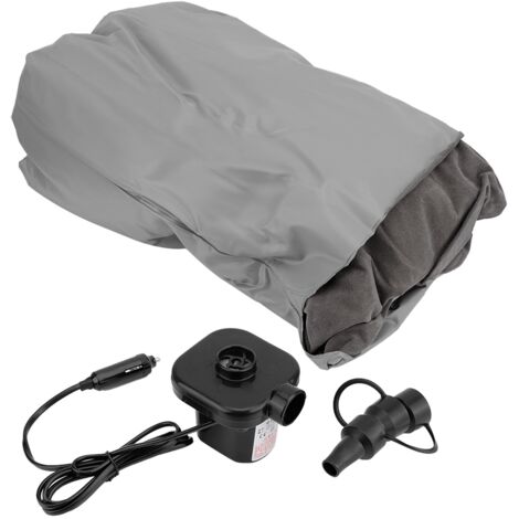 185  110 cm SUV aufblasbare Matratze Reisen Camping Auto Luftbett Rücksitz (grau)
