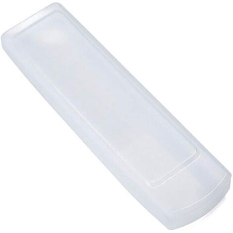 18,5 X 5 Cm (1)housse De Protection Tanche En Silicone Pour Tlcommande Tv Avec Tui De Rangement Pour Climatisation, Excellente Sensation Tactile