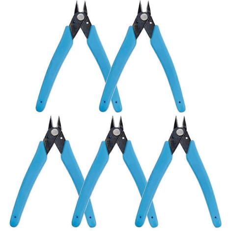 法语标题（字符数：188）：
Pince diagonale électrique 170mm, outil de réparation électrique, coupe-fil professionnel, pince de travail pour électricien, coupe-câble robuste