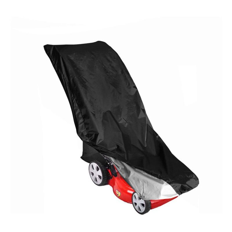 188x63.5x99cm) Housse de Tondeuse à Gazon, 210D avec Cordon de Serrage et Sac de Rangement, housse de protection pour la plupart des modèles de