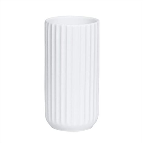 18CM Blanc Vase de Fleur Céramique vases decoratifs Design Haut pour Maison, fête, Centre de Table de Mariage