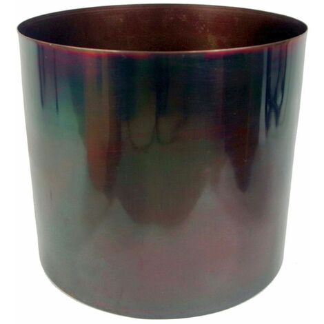 18cm Leaf Modern Metal Planter
