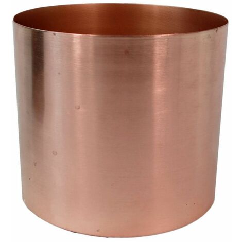 18cm Leaf Modern Metal Planter