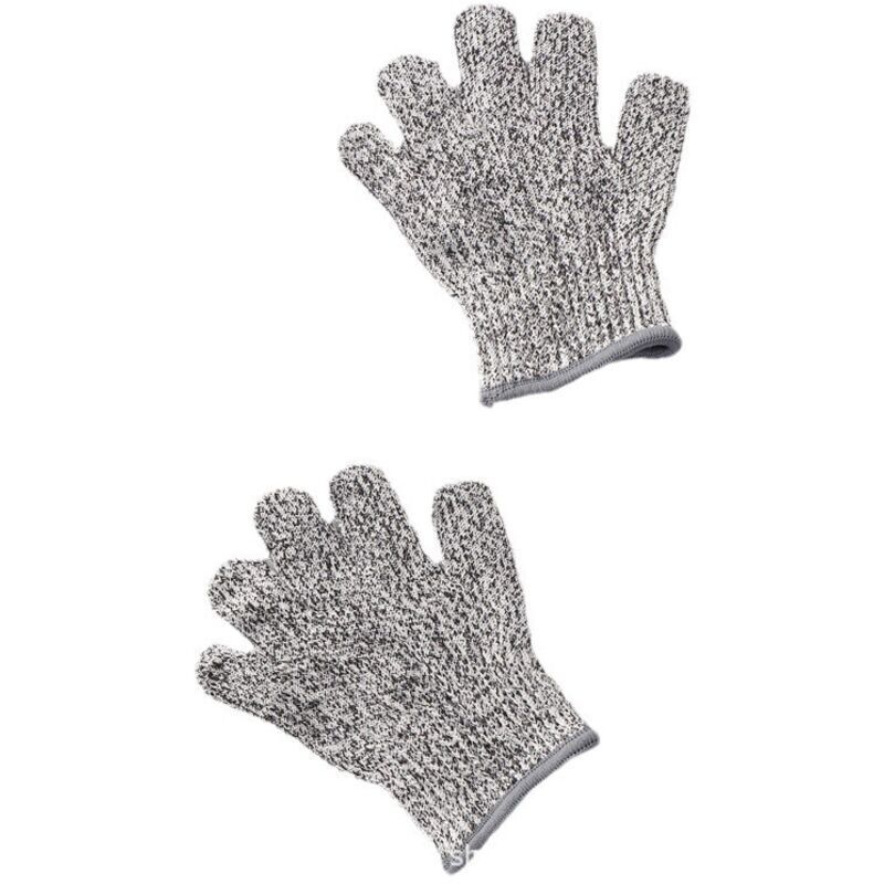 (18cm) Pack of 1 pair of children's cut-resistant gloves - Level 5 protection - Food contact grade