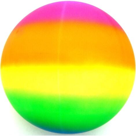 KANDY TOYS 18Inch Neon Rainbow Megaball