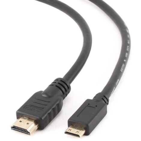 1.8m HDMI A/mini-C cable HDMI 1,8 m HDMI tipo A (Estándar) HDMI Type C (Mini) Negro