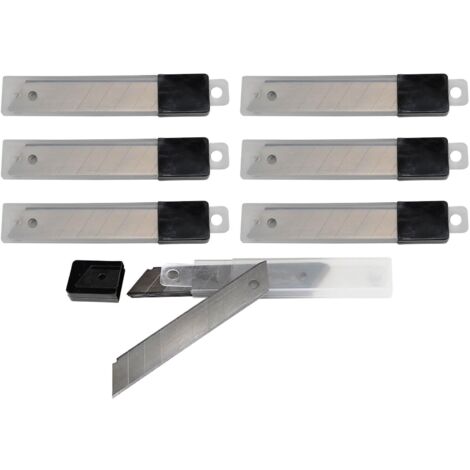 18mm Abbrechklingen für Cuttermesser 70 Ersatzklingen im Köcher