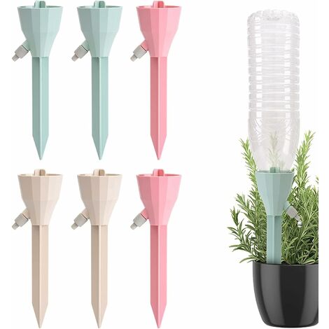 18Pcs Arrosage Goutte à Goutte, Arrosage Plantes Automatique avec Cinq Réglages de Vitesse Adapté aux Bonsaï, Fleurs, Vacances, Dispositif d'arrosage Domestique, Diamètre 20-30 mm Universel