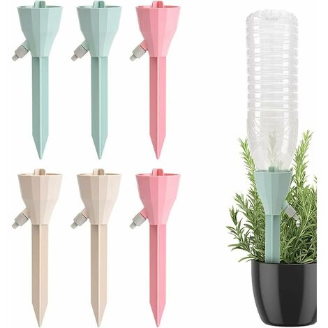 18Pcs Arrosage Goutte à Goutte, Arrosage Plantes Automatique avec Cinq Réglages de Vitesse Adapté aux Bonsaï, Fleurs, Vacances, Dispositif d'arrosage Domestique, Diamètre 20-30 mm Universel