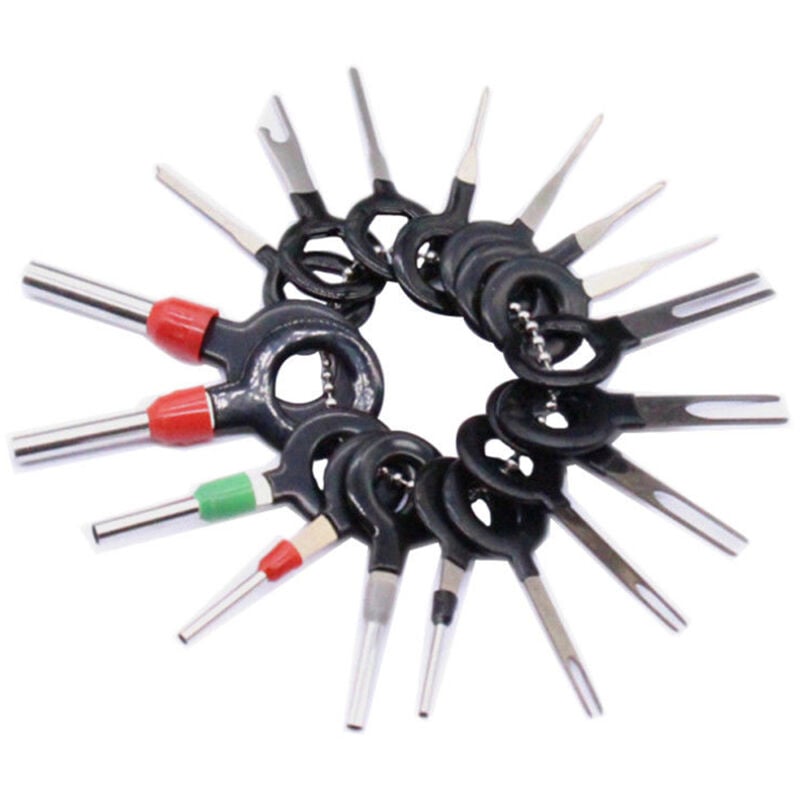 Image of 18Pcs Draht Terminal Entfernung Werkzeug Auto Elektrische Verdrahtung Crimp Stecker