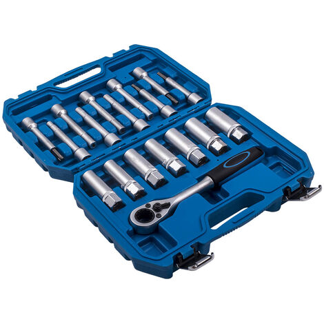18pcs Kit d'outils universel pour amortisseur remplaçant la suspension