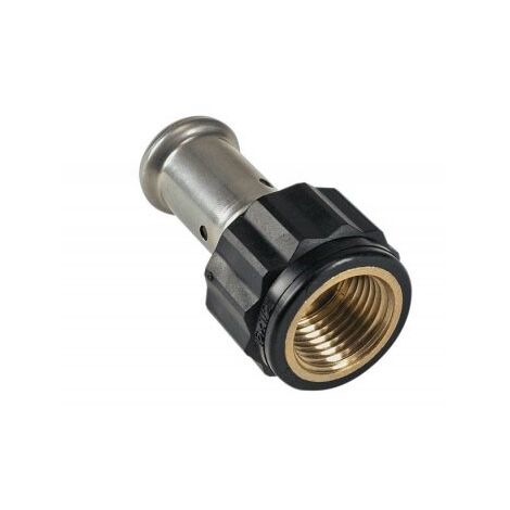 18PK raccordo diritto femmina ø16x1/2"F PVDF a pressare 18PK1604