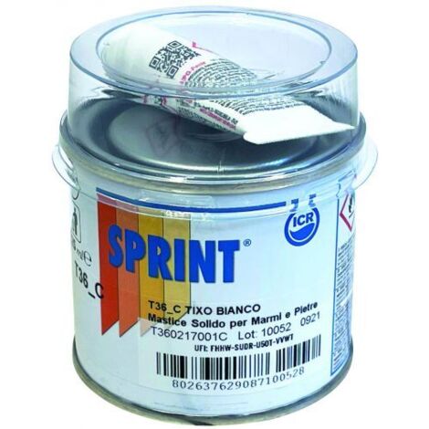 18PZ STUCCO PER MARMO BIANCO ml. 125