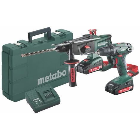 18V Akku Bohrschrauber BS18 + Kombihammer KHA 18 LTX Akkuset Combo Set 2.3.2