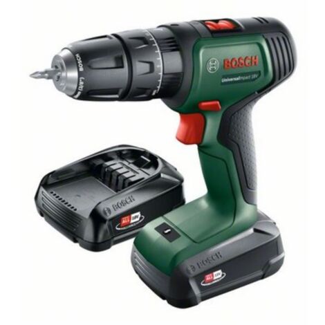 18V Akku-Zweigang-Schlagbohrschrauber UniversalImpact 18V 2x Akku 1,5 Ah Koffer