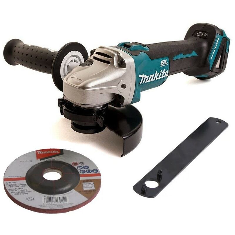 DGA504Z 18v Cordless Brushless 125mm Angle Grinder Lithium - Bare Tool - Makita