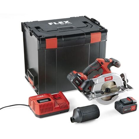 18V Kreissäge CS 62 18.0-EC/5.0 Set FLEX - Akku + Ladegerät + Koffer - 454028